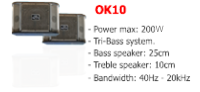 Loa, Loa stereo, OK, OK-10, Speaker, Speaker stereo