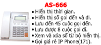 Điện thoại bàn, điện thoại, AS, AS-666, 666, Telephone